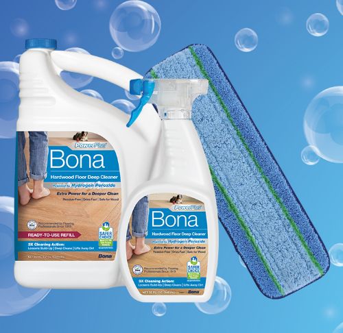 Bona PowerPlus® Hardwood Floor Deep Cleaner | Bona US